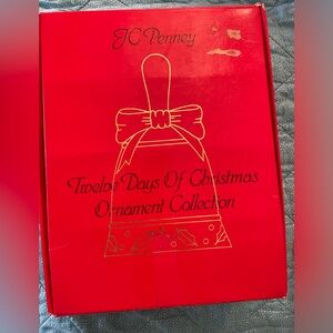 Twelve Days of Christmas handbell ornament collection by JC Penney
